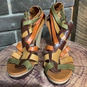 stroppy leather stiletto. HOST PICK